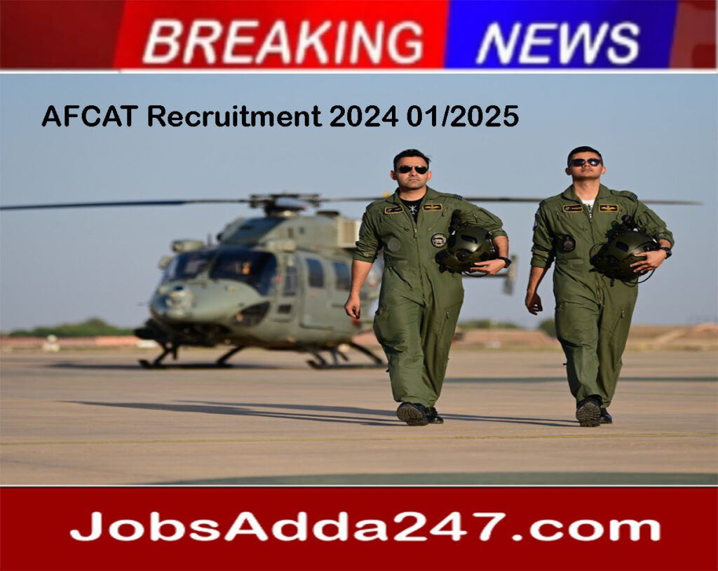 AFCAT Recruitment 2024